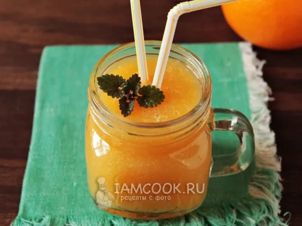 Фото блюда: Смузи с грушей и апельсином