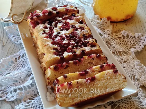 Фото блюда: Манник с клюквой