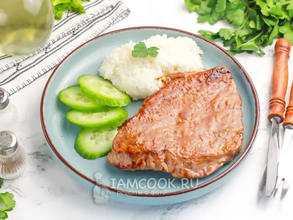 Фото блюда: Эскалоп из телятины