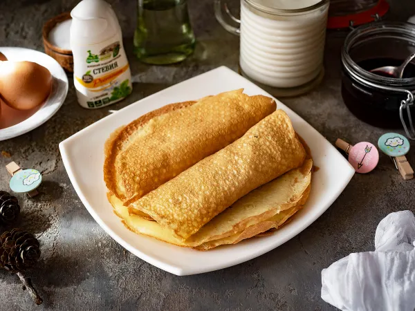 Фото готового блюда: Яичные блинчики ПП