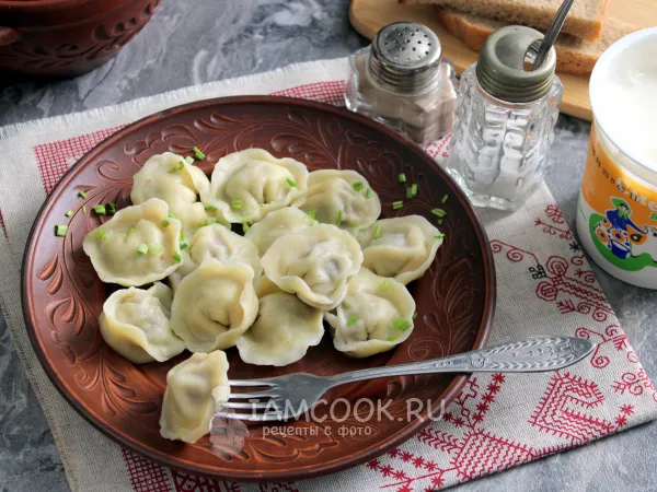 Фото блюда: Пельмени с куриными желудками