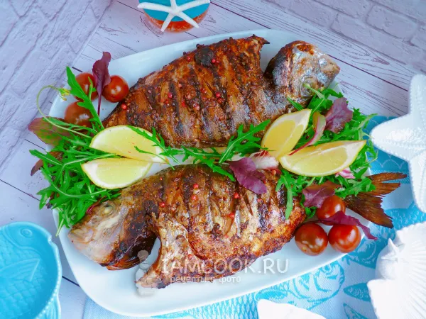 Фото блюда: Дорадо на гриле в пикантном маринаде