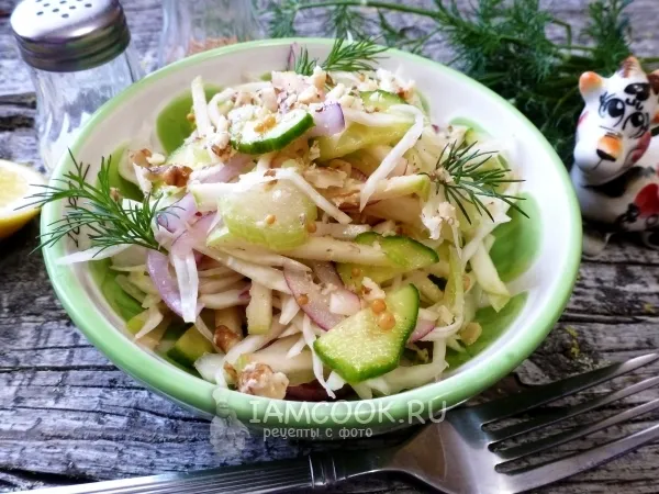 Фото блюда: Салат «Мартовский заяц»