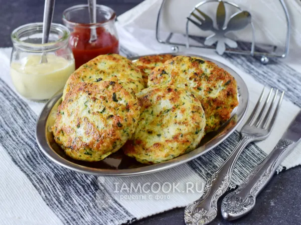 Фото готового блюда: Котлеты из индейки со шпинатом