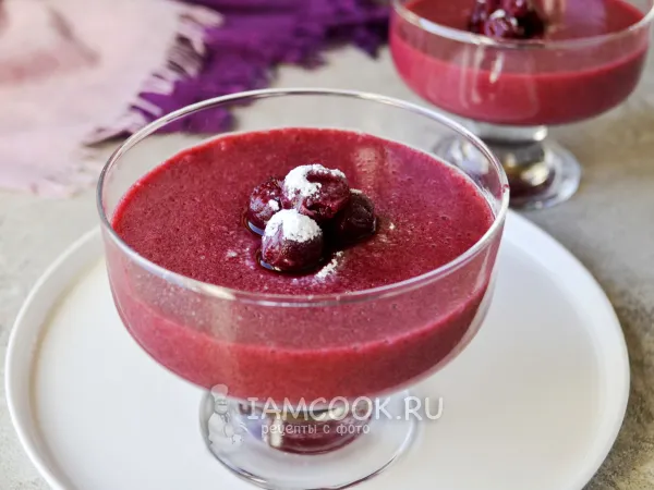 Фото блюда: Вишневый мусс