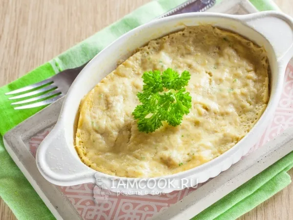 Фото блюда: Рыбное суфле в микроволновке