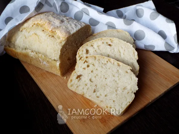 Фото готового блюда: Ночной хлеб без замеса