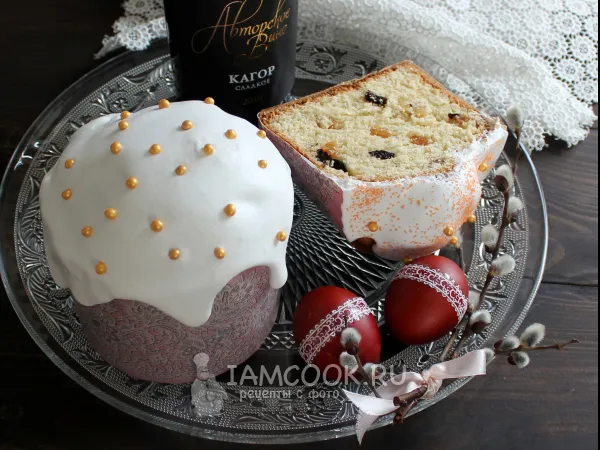 Фото готового блюда: Кулич с манкой