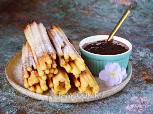 Фото готового блюда: Вафельные трубочки на гриле (электрогриле)