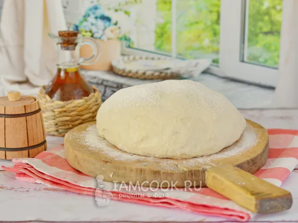 Фото блюда: Постное картофельное тесто