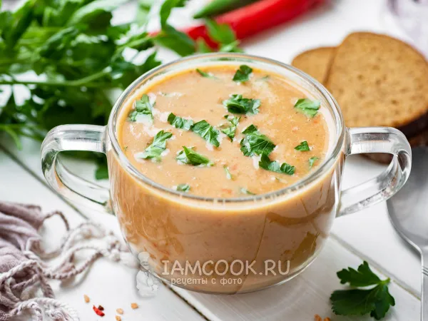 Фото блюда: Суп-пюре с говядиной