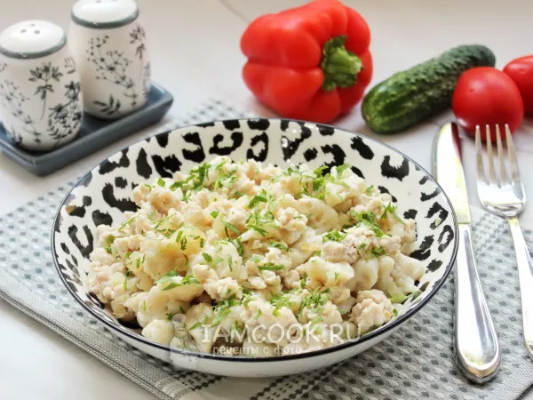 Фото блюда: Галушки с фаршем