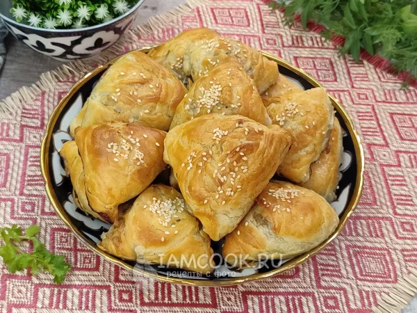 Фото готового блюда: Тандырная самса в духовке