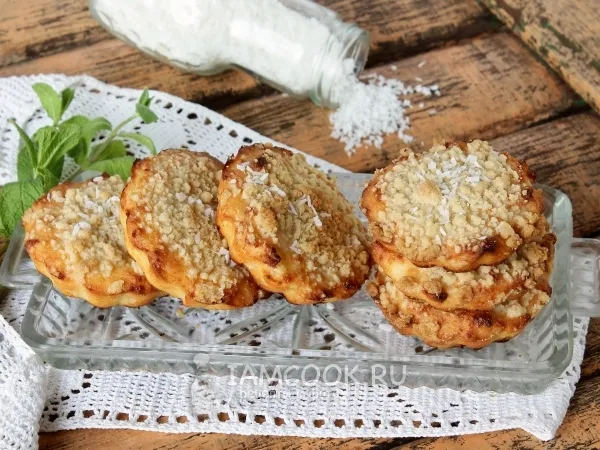 Фото готового блюда: Сырники со штрейзелем