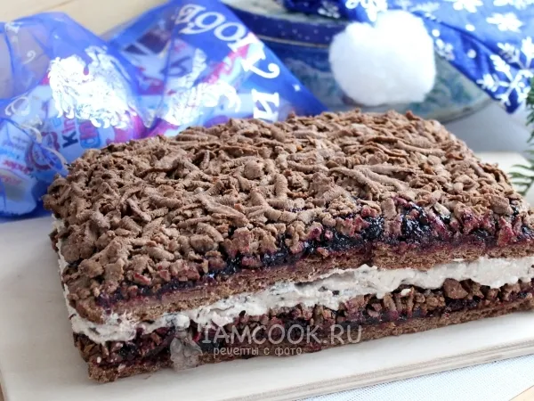 Фото готового блюда: Торт «Каракуль»