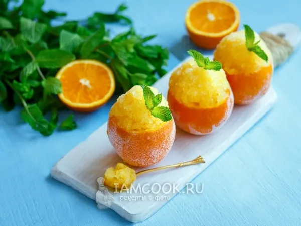 Фото блюда: Апельсиновая гранита