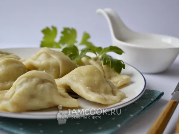 Фото блюда: Маульташен (немецкие пельмени)