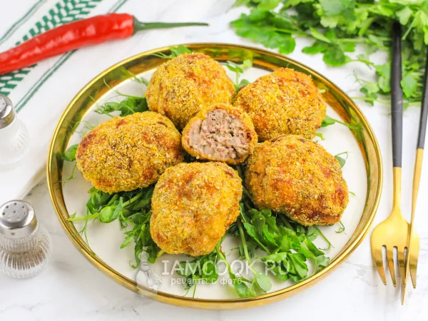 Фото блюда: Котлеты в аэрофритюрнице