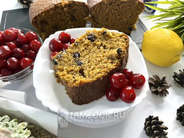 Фото блюда: Морковный пирог ПП