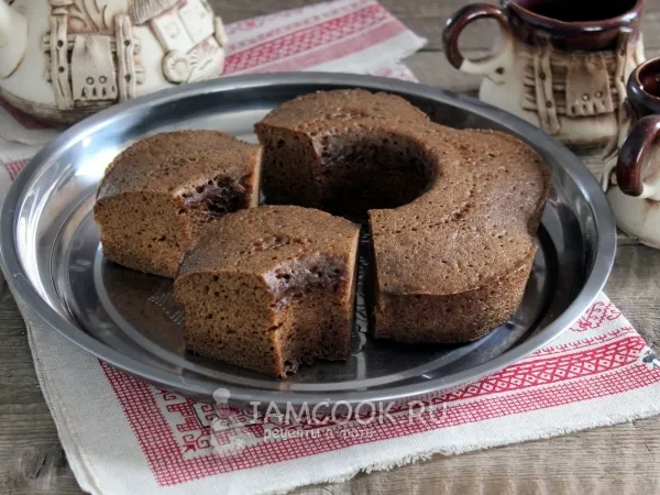 Фото блюда: Кофейный кекс в микроволновке