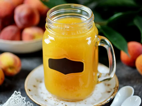 Фото блюда: Кисель из персиков