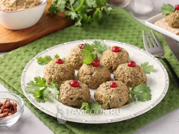 Фото блюда: Пхали из баклажанов