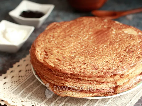 Фото готового блюда: Правильные дрожжевые блины