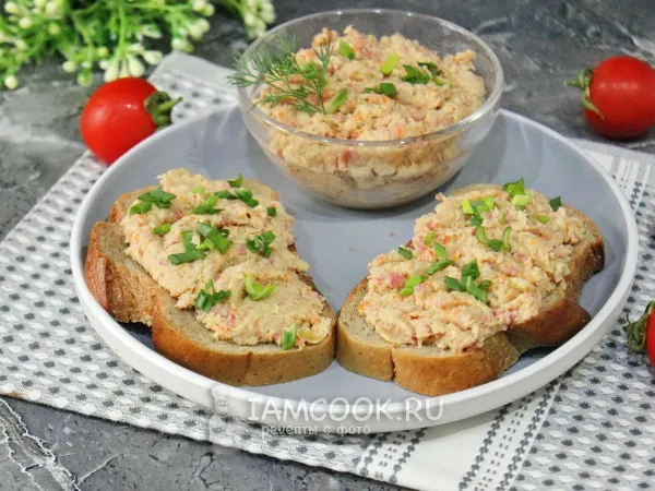Фото блюда: Намазка из мяса с салями