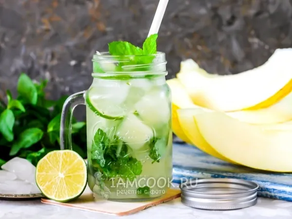 Фото блюда: Дынный мохито