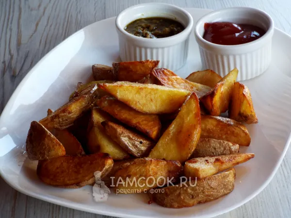 Фото готового блюда: Картошка по-деревенски в казане на костре