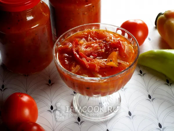 Фото блюда: Салат «Шарлотта» на зиму