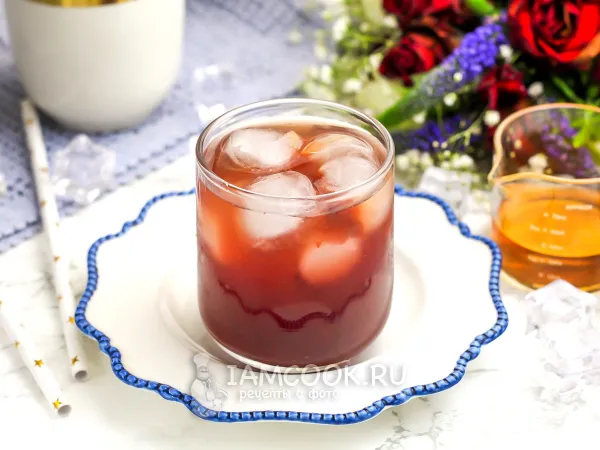 Фото блюда: Коктейль с коньяком и вишневым соком