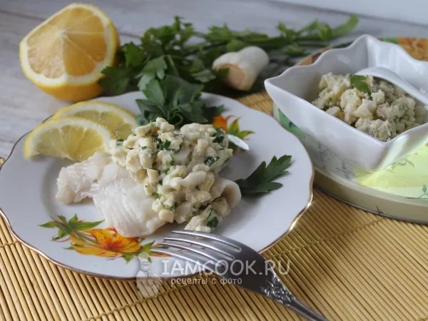 Фото блюда: Тилапия с польским соусом