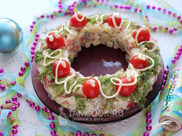 Фото блюда: Салат «Русские традиции»