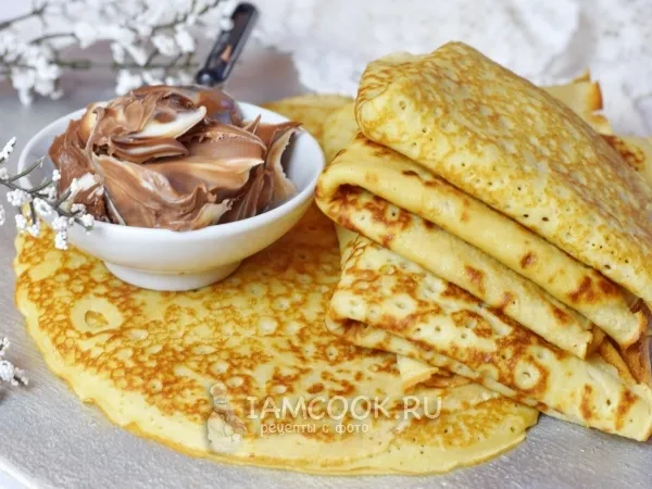 Фото блюда: Блины на молоке с содой