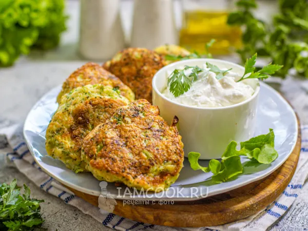 Фото блюда: Котлеты из брокколи с сыром