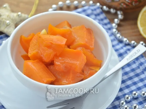 Фото блюда: Тыква в карамели