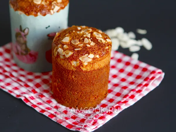 Фото готового блюда: Кулич на закваске