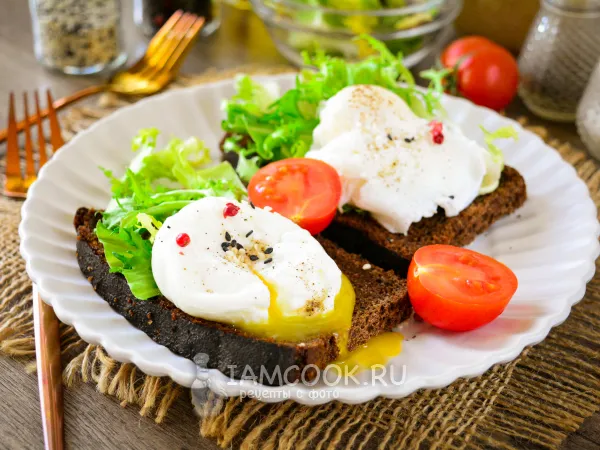 Фото блюда: Яйца по-французски