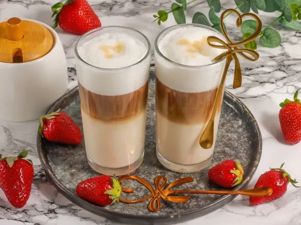 Фото блюда: Клубничный латте