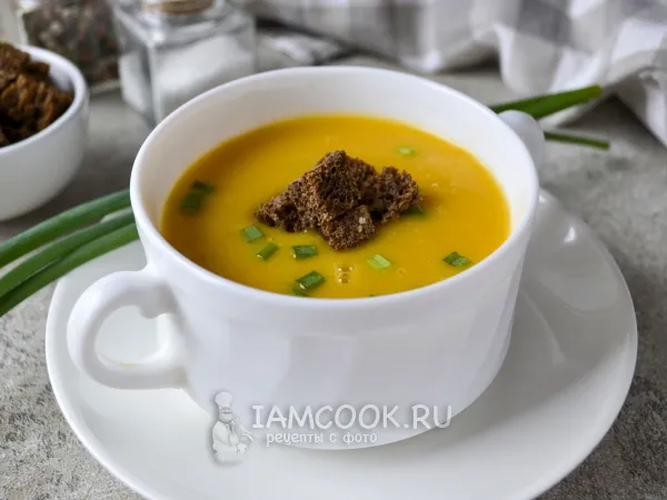 Фото блюда: Постный картофельный суп-пюре