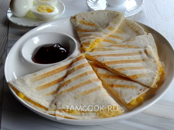 Фото блюда: Тортилья с кукурузой