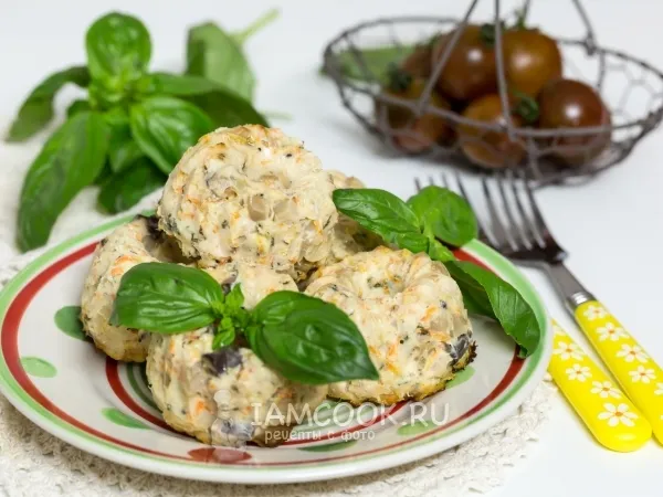 Фото блюда: Диетические куриные маффины