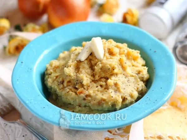 Фото готового блюда: Пюре из жареной картошки