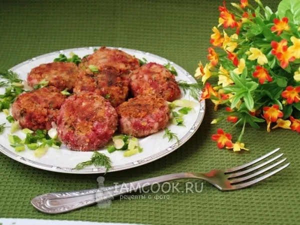 Фото блюда: Котлеты из рыбных консервов с рисом