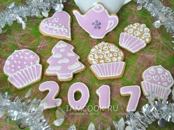 Фото готового блюда: Пряники расписные