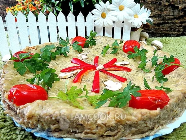 Фото блюда: Закусочный торт из лаваша