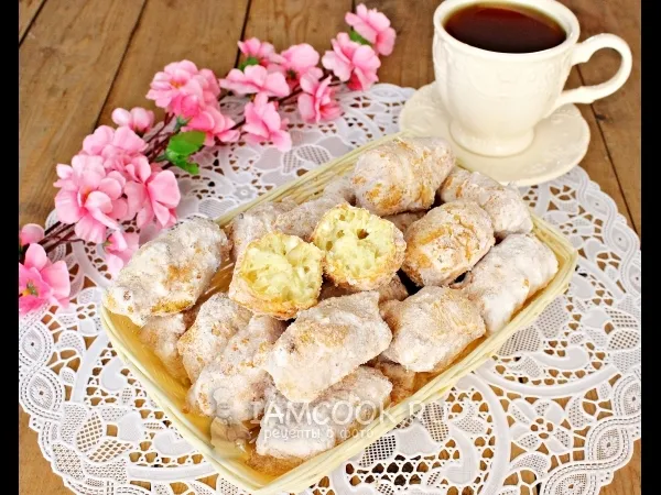 Фото готового блюда: Творожные баурсаки