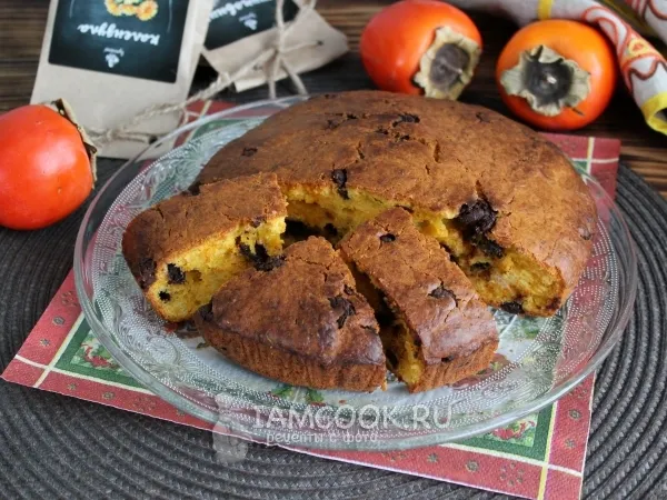 Фото готового блюда: Морковный пирог с шоколадом