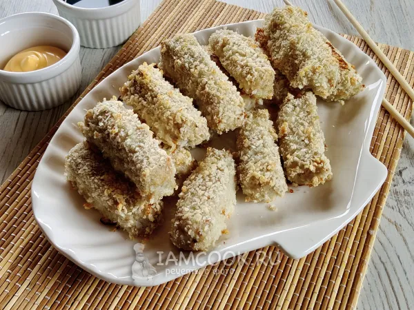 Фото блюда: Рыбные палочки в духовке